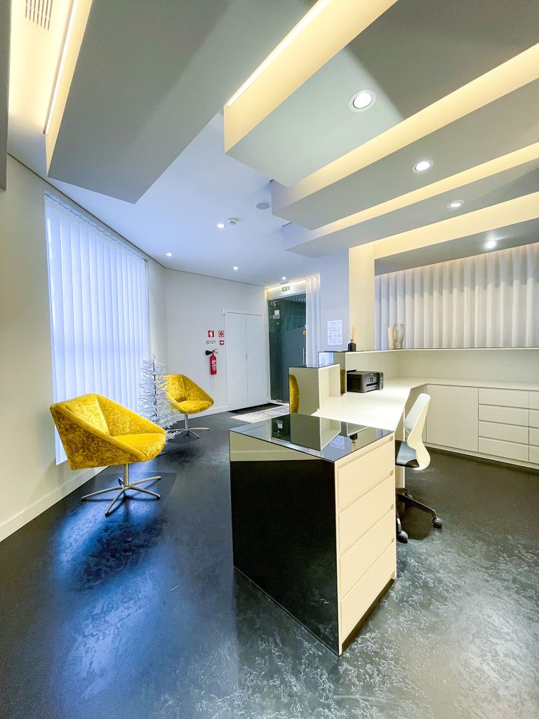 construção clinica dentaria em matosinhos - design interiores