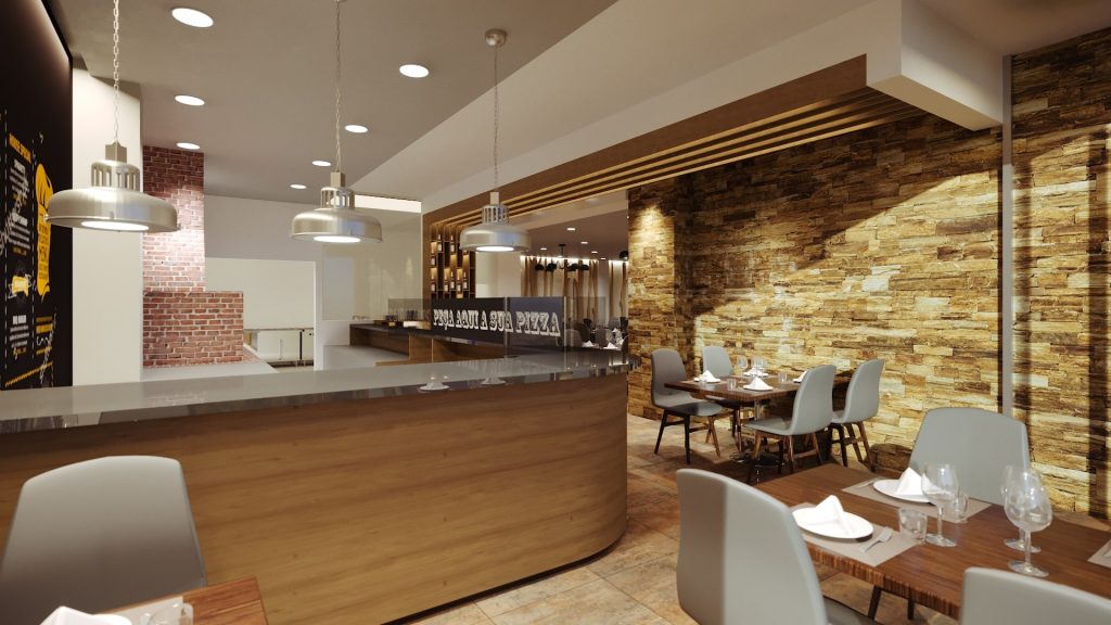 design de interiores de restaurante