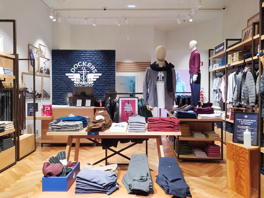 design interior loja dockers