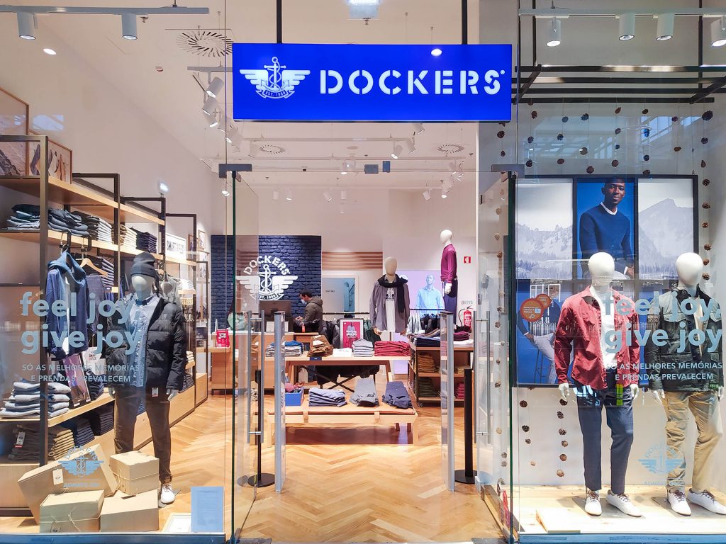entrada loja dockers