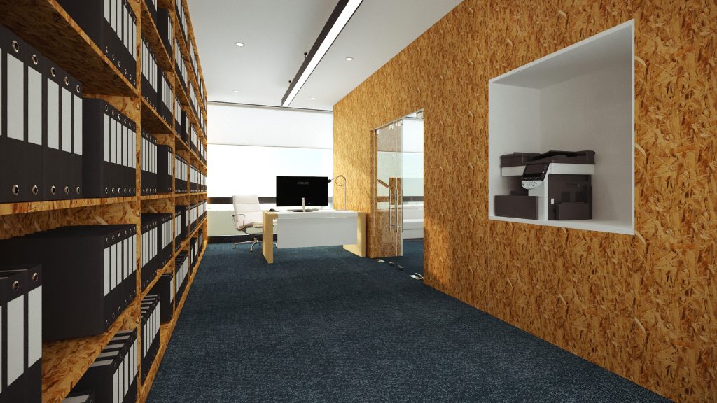projeto design interiores escritório
