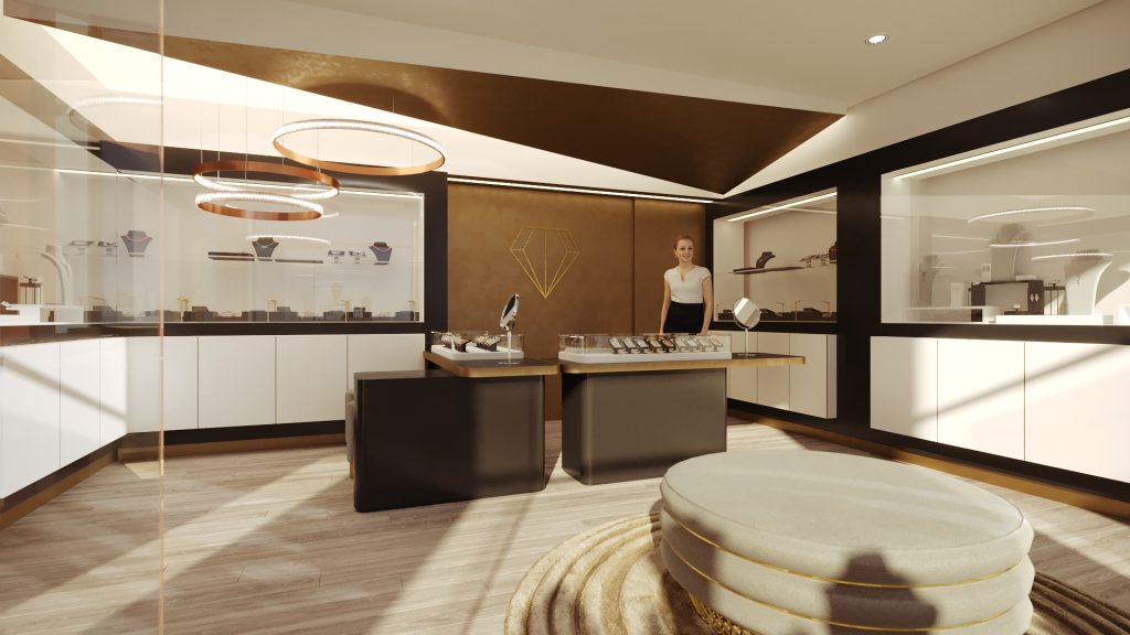 projeto design interiores ourivesaria