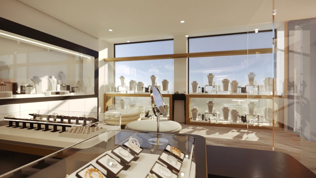 projeto design interiores ourivesaria