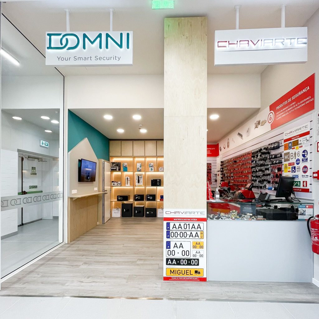 construção de loja Chaviarte/ Domni em vila do conde