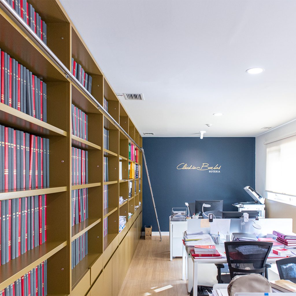 Remodelação escritórios notária maia