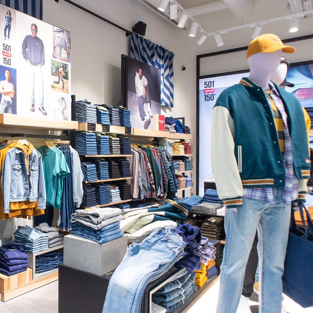 Remodelação loja Levis Shopping Colombo