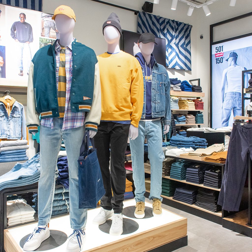 Remodelação loja Levis Shopping Colombo